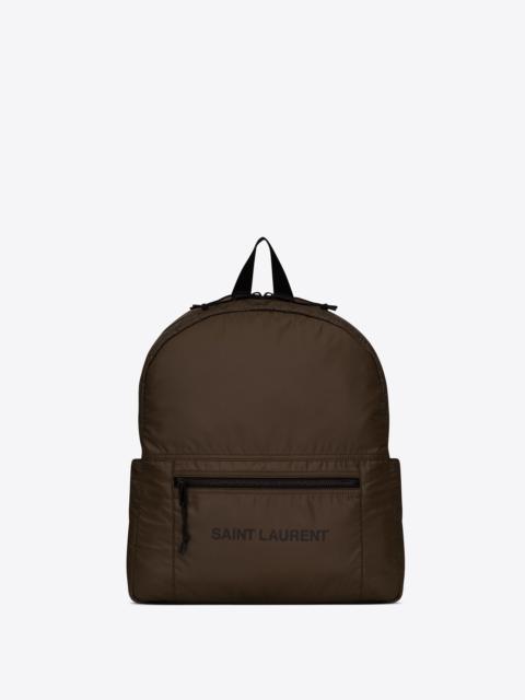 SAINT LAURENT nuxx backpack in nylon