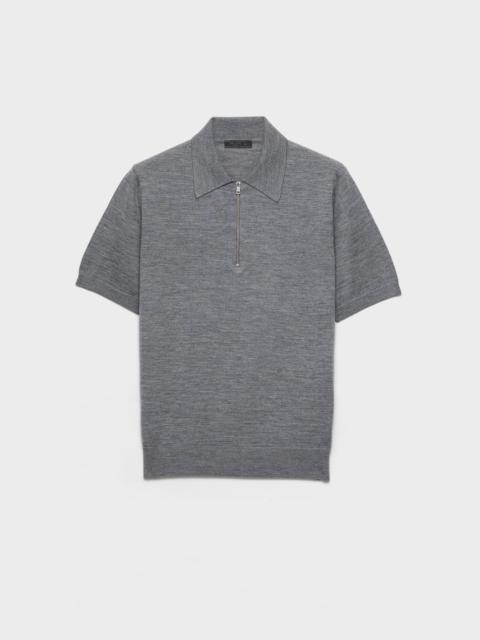 Prada Superfine wool polo shirt