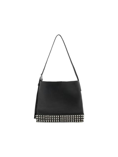 ALLSAINTS Asha studded shoulder bag