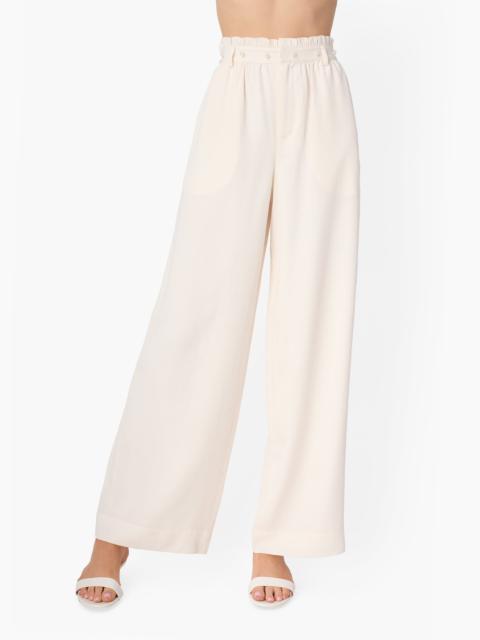 CAMI NYC HUDSON HIGH RISE WIDE LEG PANT CERAMIC