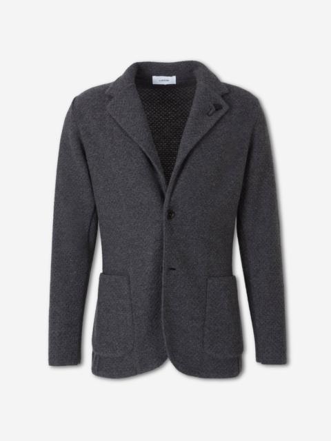 LARDINI BLAZER CASHMERE WOOL KNIT