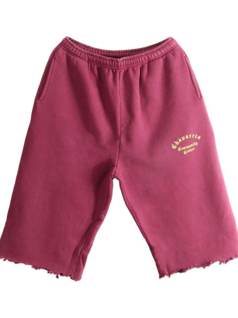 WILLY CHAVARRIA Community Center Distressed Pants "Bordeaux" MUJSB008 064N 045