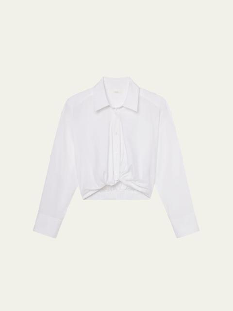 A.L.C. Leo Long-Sleeve Top