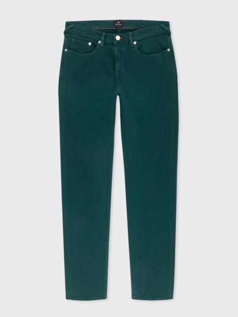 Paul Smith Garment-Dyed Organic Cotton-Stretch Jeans