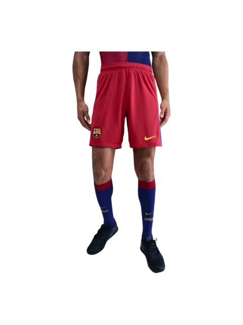 Nike Nike x FC Barcelona 2025/26 Stadium Fourth Dri-FIT Replica Shorts 'Salsa Red Gym Blue Opti Yellow' F
