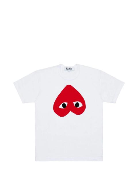 Comme des Garçons PLAY Heart-Eye crew-neck T-shirt