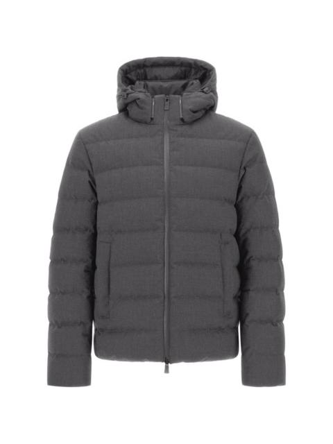 Herno quilted flannel jacket