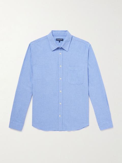 FRESCOBOL CARIOCA Telles Cotton-Flannel Shirt Light blue