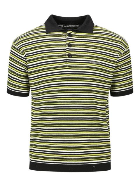 Andersson Bell striped polo shirt