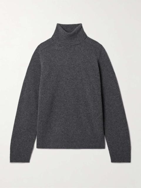 Wool turtleneck sweater