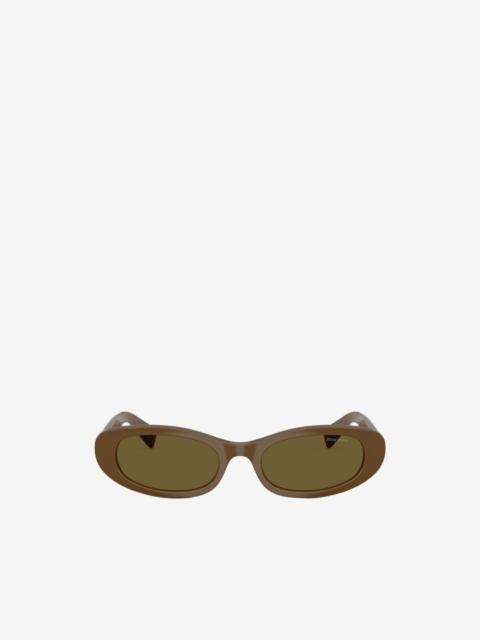 Miu Miu oval-frame sunglasses