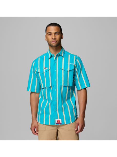 Columbia Men's PFG Bonefish Flats Printed Short Sleeve Shirt