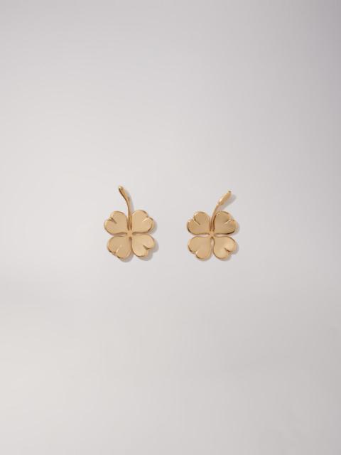 maje Shamrock earrings