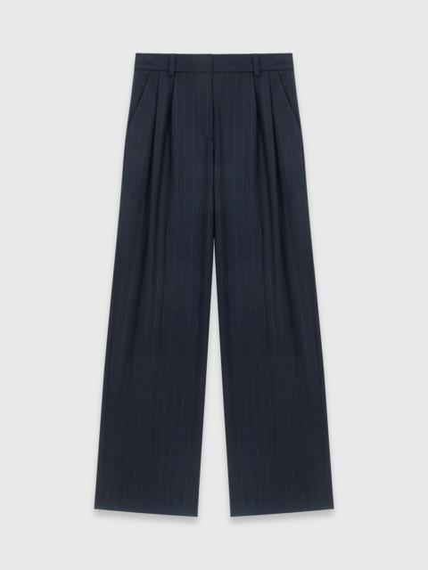 Striped suit trousers