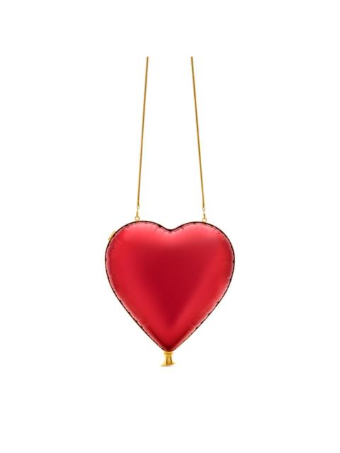Oscar de la Renta Heart Balloon clutch bag