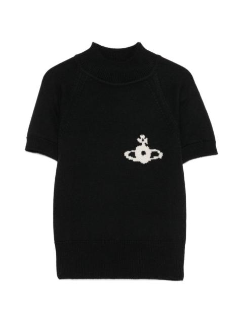 Vivienne Westwood Orb-motif turtleneck sweater
