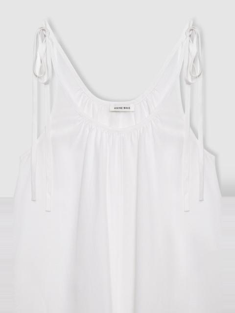 ANINE BING Flora Dress - White