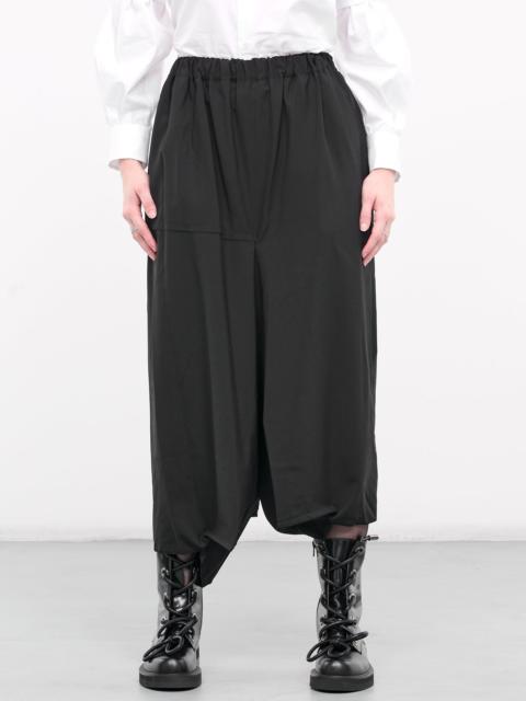 Comme Des Garçons Elasticated Drape Trousers