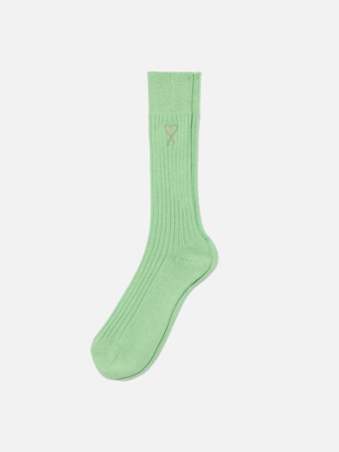 AMI Paris Ami De Coeur Plain Socks