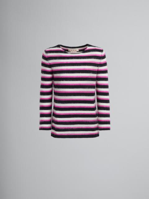 Marni MOHAIR AND LIGHT WOOL CREWNECK SWEATER