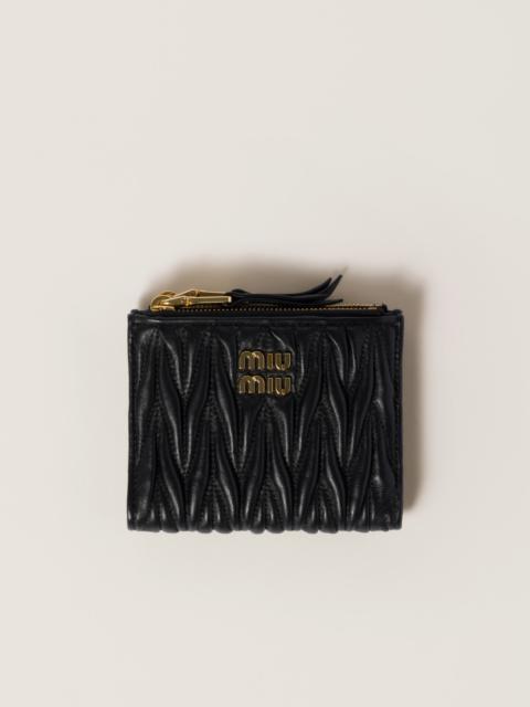 [MiuMiu]★Small Leather Wallet★関税無 Wallets, Cardholders And Pouches - Small Leather Goods | Miu Miu