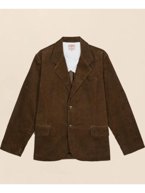Brooks Brothers Brooks Brothers x Brain Dead Cotton Corduroy Embroidered Emblem Suit Jacket