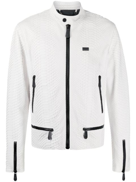 PHILIPP PLEIN contrast zip jacket