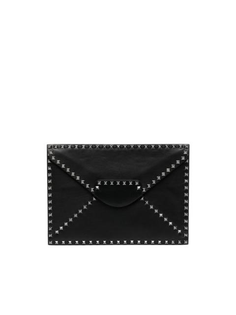 Valentino crystal embellishment clutch bag