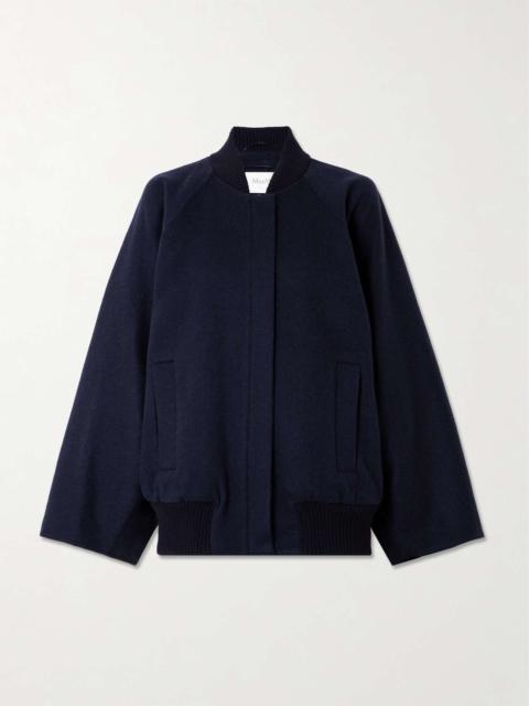 Zenone oversized cashmere coat
