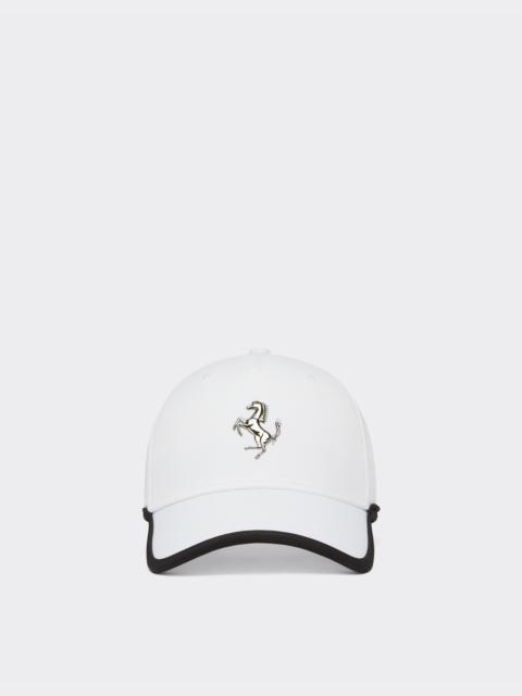 Ferrari Baseball cap with metal Prancing Horse
