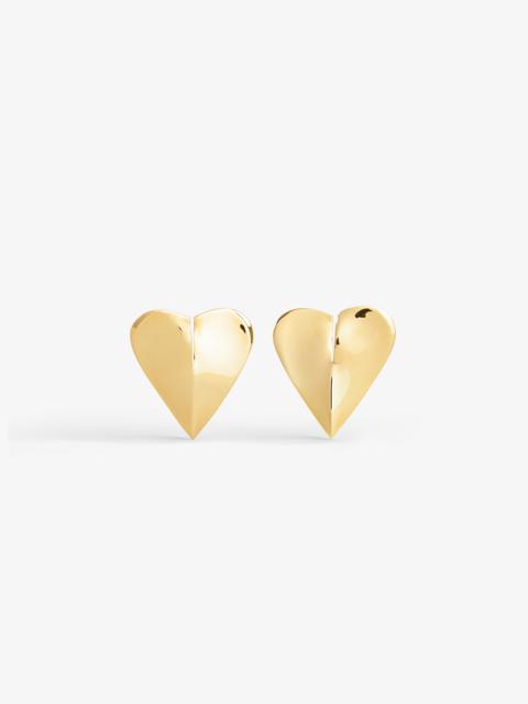 Alaïa LE CŒUR TORN EARRINGS