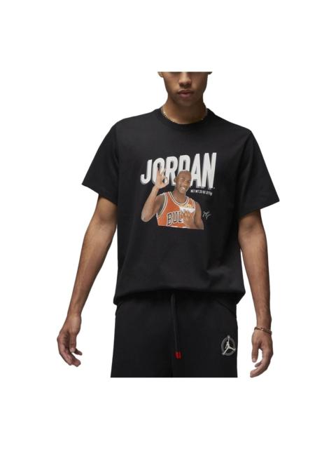 Jordan Air Jordan OK Logo T-Shirt 'Black' DV8435-010