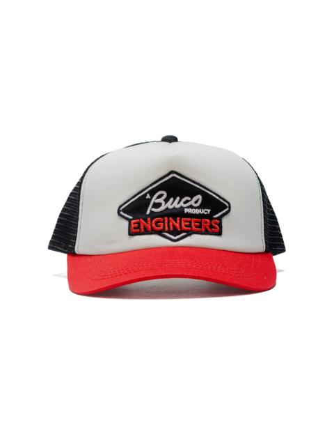 The Real McCoys BA24003 Buco Mesh Cap / Engineers White