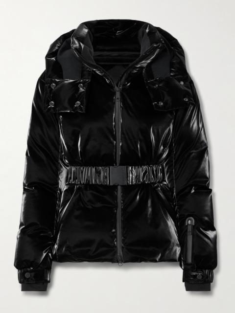 PERFECT MOMENT Candice Belted Quilted Down Ski Jacket