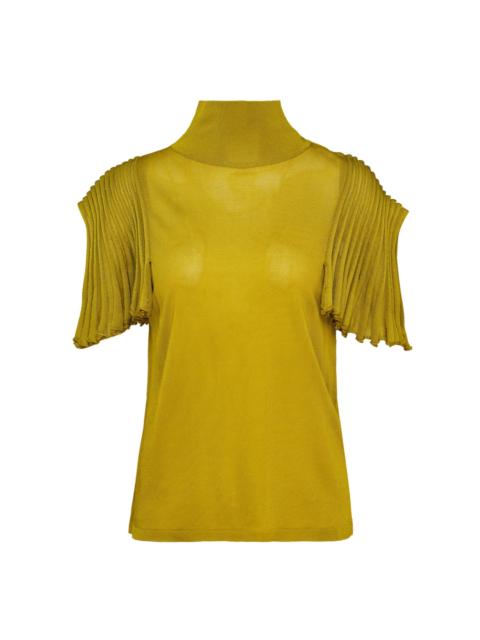 Alaïa Godet Viscose Top