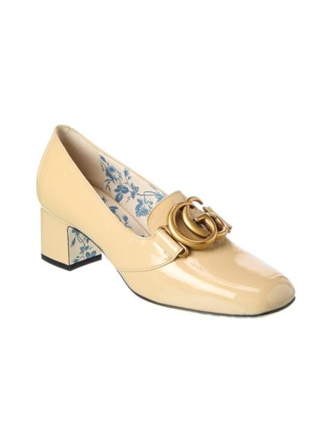 GUCCI Gucci Victoire GG Patent Pump