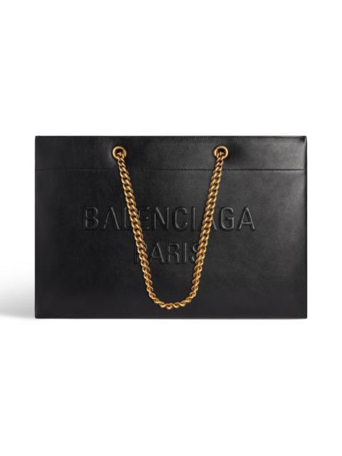 BALENCIAGA Duty Free Large Tote Bag  in Black