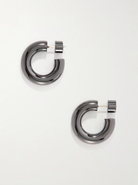 JENNIFER FISHER Natasha Micro Rhodium-plated Earrings