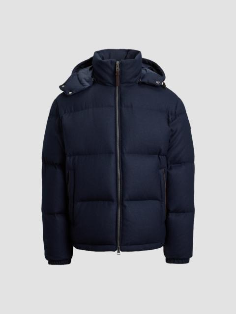 Polo Ralph Lauren Men's The Decker Wool-Blend Down Jacket - Collection Navy