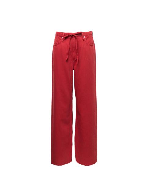 rag & bone Phoebe Drawstring Wide Jeans