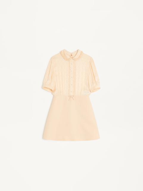 CREPE COUTURE SHORT DRESS