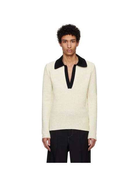 Jil Sander Beige Cotton Polo