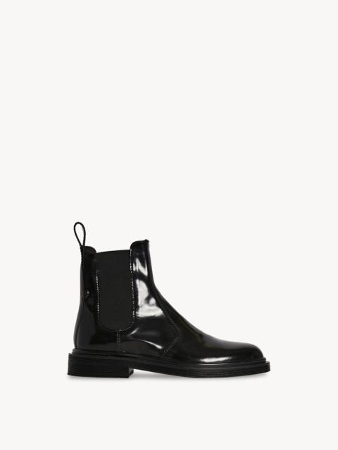The Row Elastic Ranger Boot in Leather