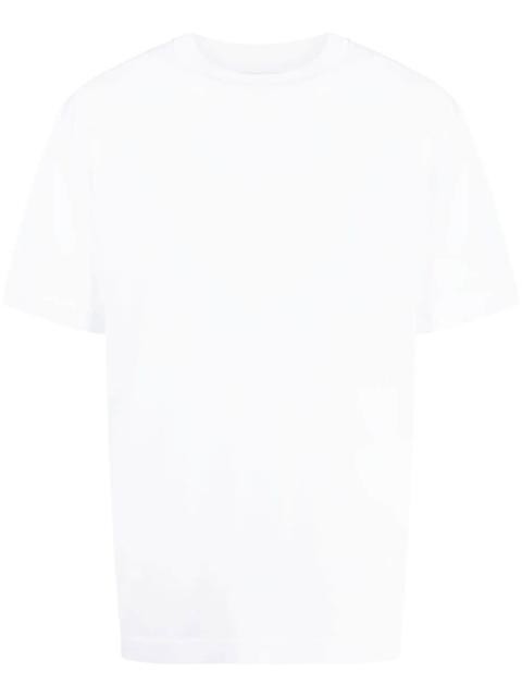 plain crew-neck cotton T-shirt