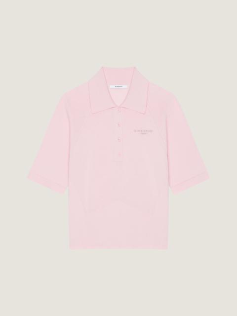 Givenchy POLO IN COTTON AND SILK