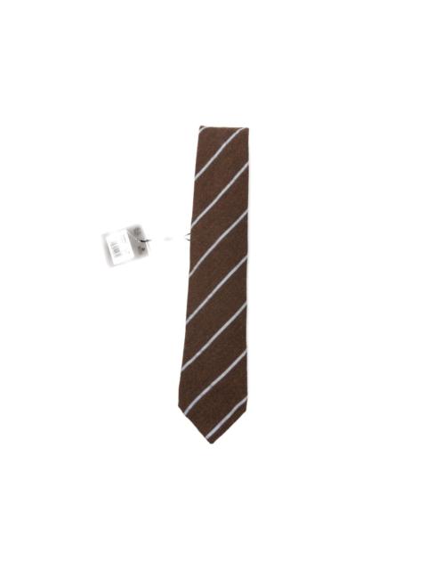 CORNELIANI stripe-pattern tie
