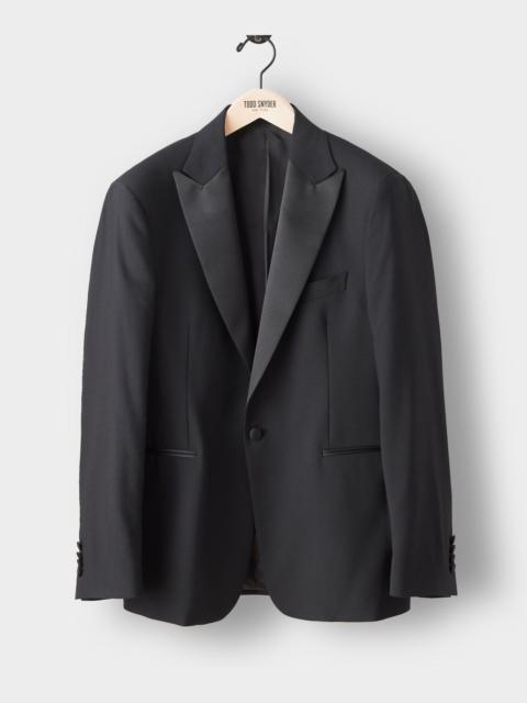 TODD SNYDER Italian Wool Peak Lapel Tuxedo Jacket
