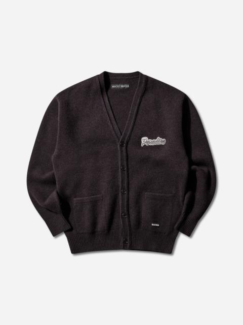 WACKO MARIA Men's Classic Cardigan (Type-2) Burgundy