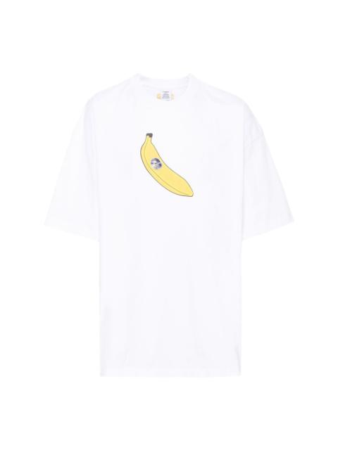 VETEMENTS Banana cotton T-shirt