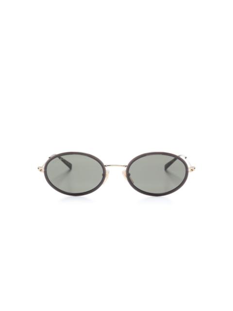 GUCCI oval-frame sunglasses